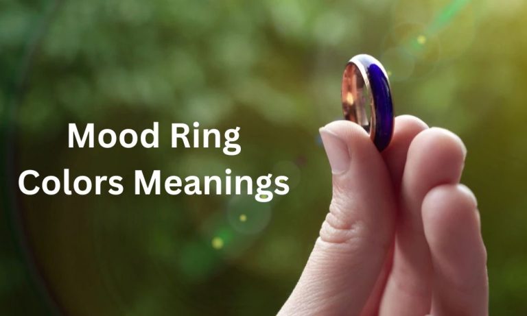 Mood Ring Colors Meanings